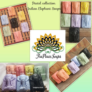 Indian Elephant Pastel collection